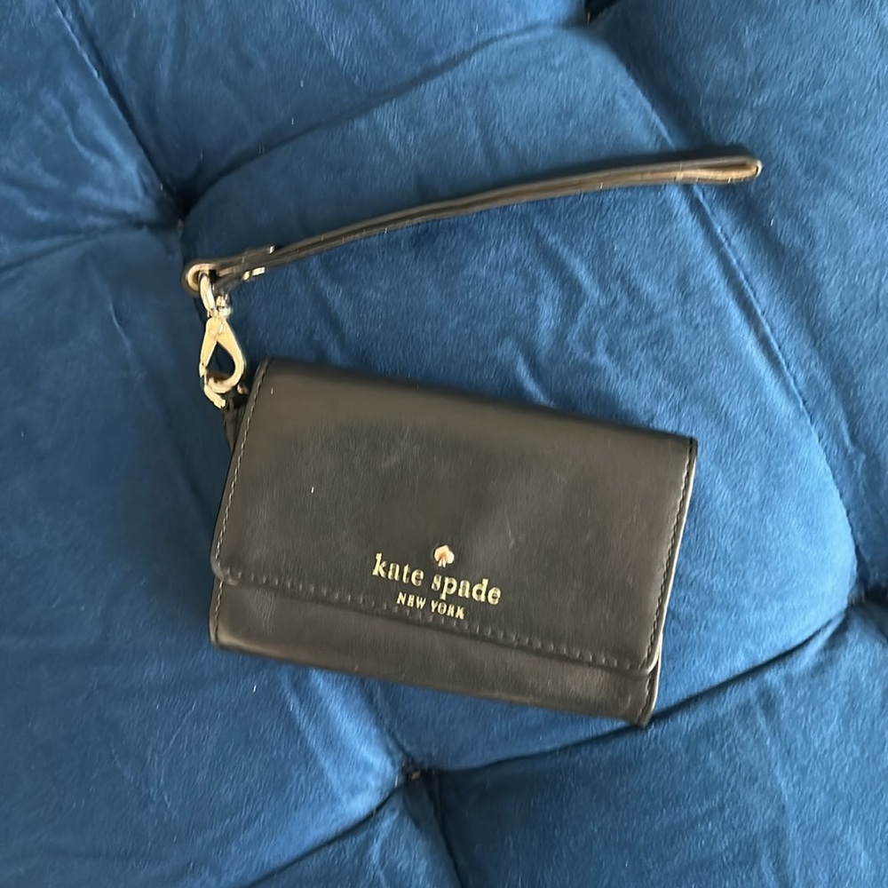 Kate Spade wallet black & cream